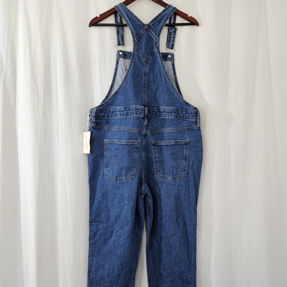 Universal Thread Skinny Leg Overalls in Blue Dark Wash Women’s Multiple Sizes - Picture 6 of 14